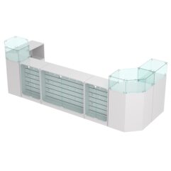 Торговый островок для кожгалантереи ВАЛЕНТИНО №8, Серый