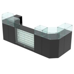 Торговый островок для кожгалантереи ВАЛЕНТИНО №9, Черный