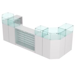 Торговый островок для кожгалантереи ВАЛЕНТИНО №9, Серый