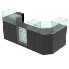 Торговый островок для кожгалантереи ВАЛЕНТИНО №10, Черный
