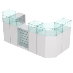 Торговый островок для кожгалантереи ВАЛЕНТИНО №10, Серый