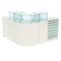 Торговый островок для кожгалантереи ВАЛЕНТИНО №13, Белый