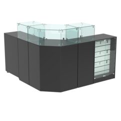 Торговый островок для кожгалантереи ВАЛЕНТИНО №13, Черный