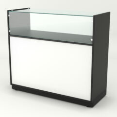 Прилавок для чая и кофе АРАБИКА №1 выкатной, Черный+Белый