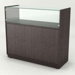 Прилавок для чая и кофе АРАБИКА №1 выкатной, Дуб Венге