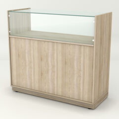 Прилавок для чая и кофе АРАБИКА №1 выкатной, Дуб Сонома