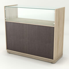 Прилавок для чая и кофе АРАБИКА №1 выкатной, Дуб Сонома + Дуб Венге