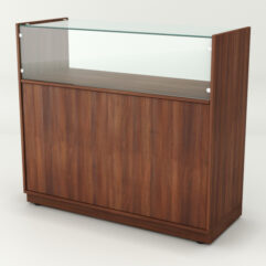 Прилавок для чая и кофе АРАБИКА №1 выкатной, Орех