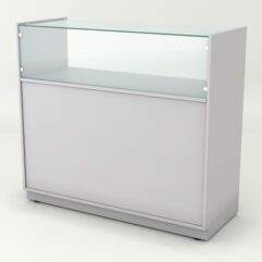 Прилавок для чая и кофе АРАБИКА №1 выкатной, Серый