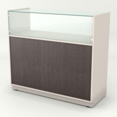 Прилавок для чая и кофе АРАБИКА №1 выкатной, Крем Вайс + Дуб Венге