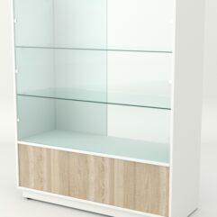 Прилавок для чая и кофе АРАБИКА №2 левосторонний, Белый + Дуб Сонома