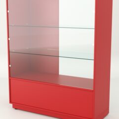 Прилавок для чая и кофе АРАБИКА №2 левосторонний, Красный 0149 BS