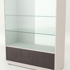 Прилавок для чая и кофе АРАБИКА №2 левосторонний, Крем Вайс + Дуб Венге