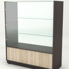 Прилавок для чая и кофе АРАБИКА №3 центральный, Дуб Венге+Сонома