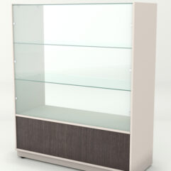 Прилавок для чая и кофе АРАБИКА №3 центральный, Крем Вайс + Дуб Венге