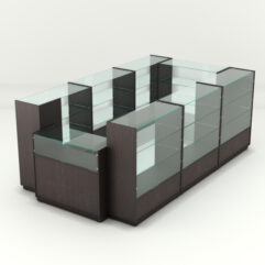 Торговый островок для чая и кофе АРАБИКА №1, Дуб Венге