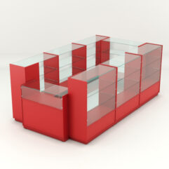 Торговый островок для чая и кофе АРАБИКА №1, Красный 0149 BS