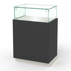 Прилавок для ювелирных изделий ГОЛДЕН №2, Черный и Белый