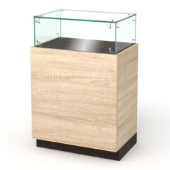 Прилавок для ювелирных изделий ГОЛДЕН №2, Дуб Сонома + Дуб Венге