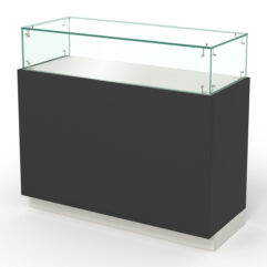 Прилавок для ювелирных изделий ГОЛДЕН №3, Черный и Белый