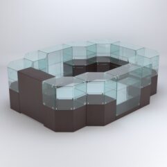 Комплект прилавков ШАНЕЛЬ №16, Дуб Венге