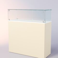 Прилавок ЛОРНЕТ №1, Белый + Крем Вайс