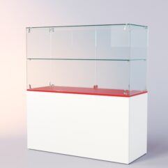 Прилавок ЛОРНЕТ №2, Белый + красный