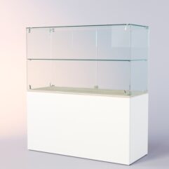 Прилавок ЛОРНЕТ №2, Белый + Дуб Сонома