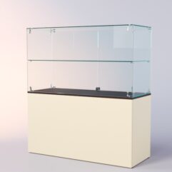 Прилавок ЛОРНЕТ №2, Крем Вайс + Дуб Венге