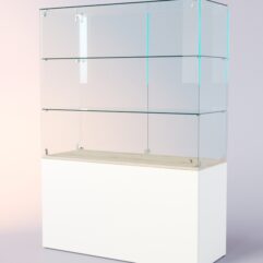 Прилавок ЛОРНЕТ №3, Белый + Дуб Сонома