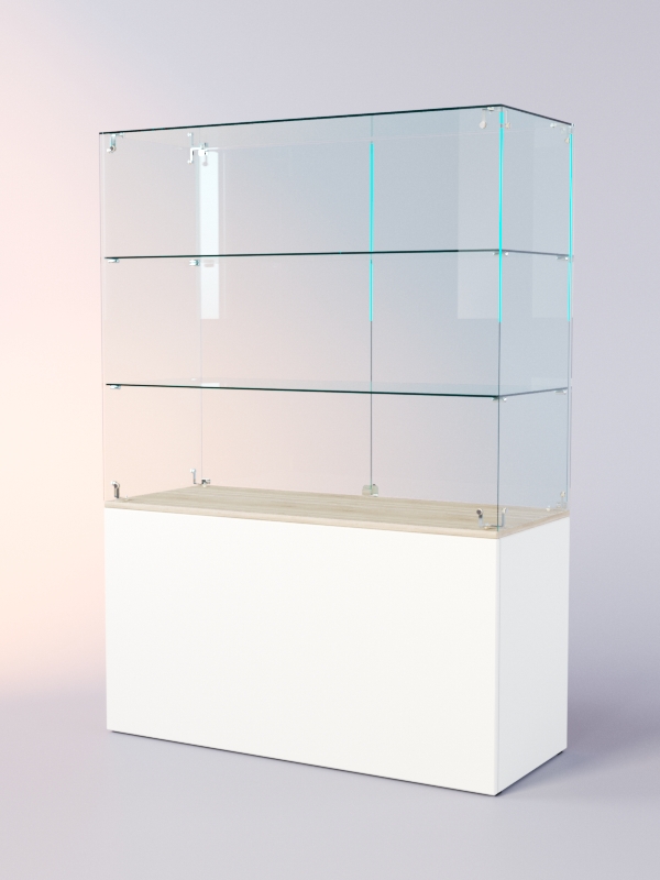 Прилавок ЛОРНЕТ №3, Белый + Дуб Сонома