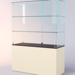 Прилавок ЛОРНЕТ №3, Крем Вайс + Дуб Венге