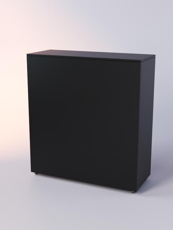 Прилавок ЛОРНЕТ №4 выкатной, Черный