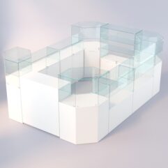 Комплект прилавков ЛОРНЕТ №1, Белый