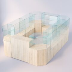 Комплект прилавков ЛОРНЕТ №2, Дуб Сонома