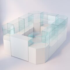 Комплект прилавков ЛОРНЕТ №2, Серый