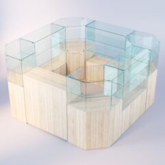 Комплект прилавков ЛОРНЕТ №5, Дуб Сонома