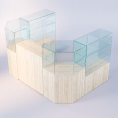 Комплект прилавков ЛОРНЕТ №6, Дуб Сонома