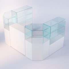 Комплект прилавков ЛОРНЕТ №6, Серый