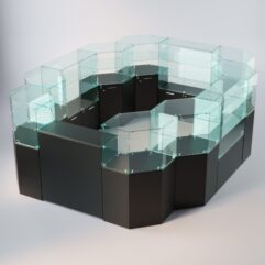 Комплект прилавков ЛОРНЕТ №13, Черный