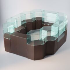 Комплект прилавков ЛОРНЕТ №13, Дуб Венге