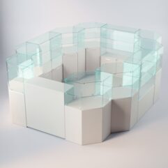 Комплект прилавков ЛОРНЕТ №13, Серый