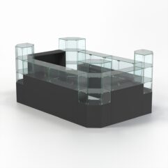 Комплект прилавков КОДИ №1, Черный