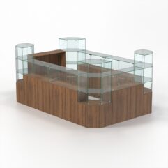 Комплект прилавков КОДИ №1, Орех