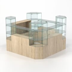 Комплект прилавков КОДИ №2, Дуб Сонома