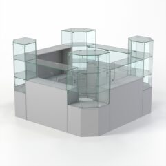 Комплект прилавков КОДИ №2, Серый