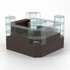 Комплект прилавков КОДИ №2, Дуб Венге