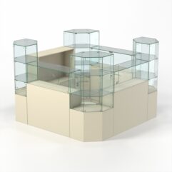 Комплект прилавков КОДИ №2, Крем Вайс