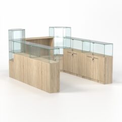 Комплект прилавков КОДИ №4, Дуб Сонома