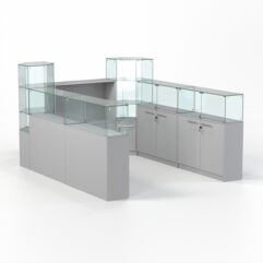 Комплект прилавков КОДИ №4, Серый